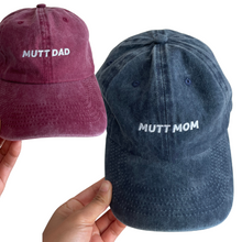 Load image into Gallery viewer, Hat: Mutt Mom &amp; Mutt Dad (low stock)
