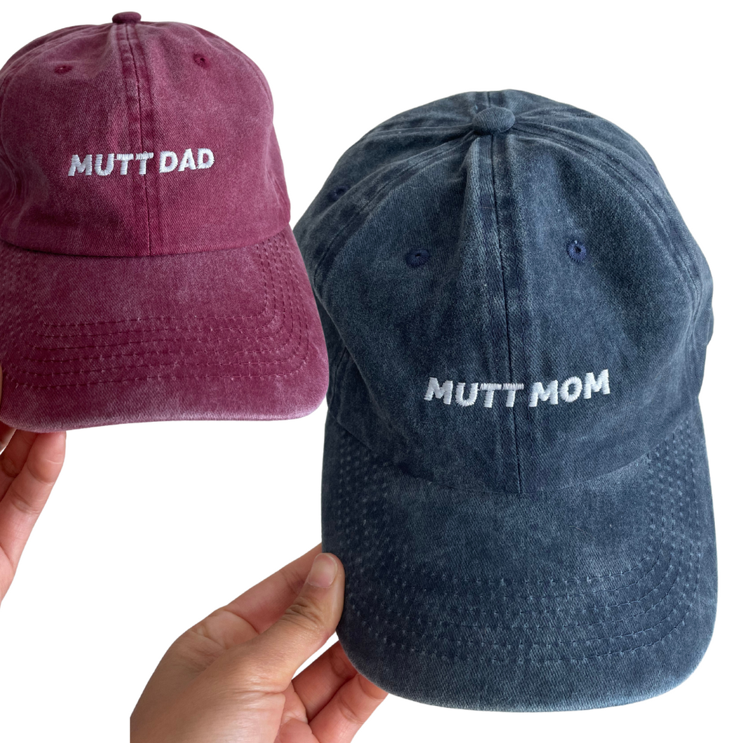 Hat: Mutt Mom & Mutt Dad (low stock)
